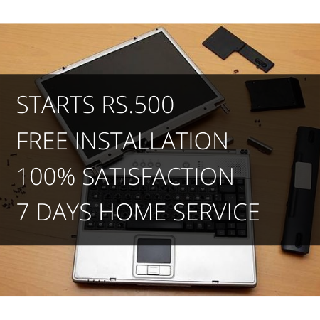 Laptop Hinge Repair Cost in India